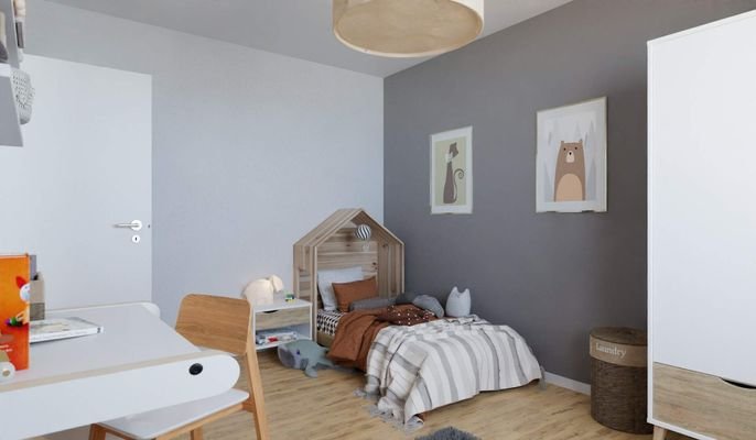 Ein Kinderzimmer zum wohlfühlen