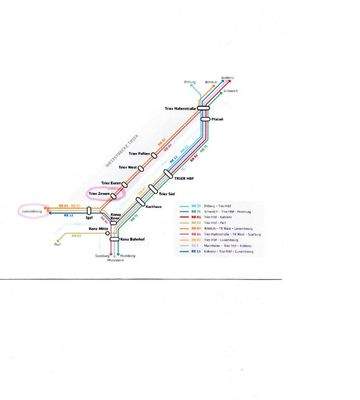 Bahnverbindung Luxemburg-Trier