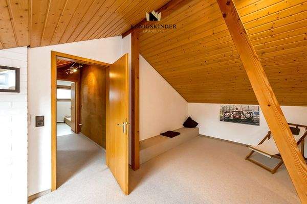 Ausgebautes Dachgeschoss