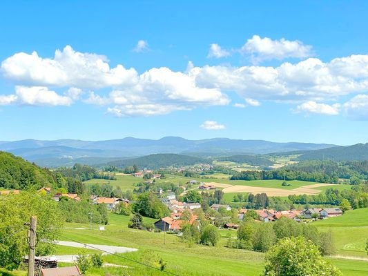 Direkter Blick bis zum Arber