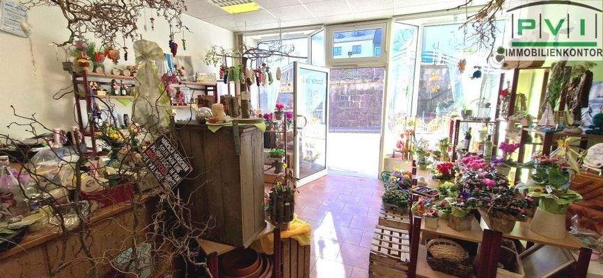 Ladeneingangsbereich