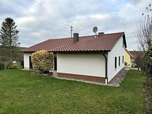 Blick aus dem Garten