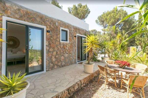 Gästehaus mit Terasse