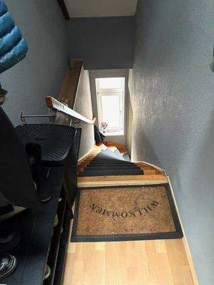 Letzte Stiege zur Wohnung