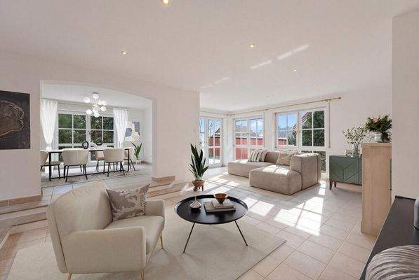 Visualisierung Wohnzimmer