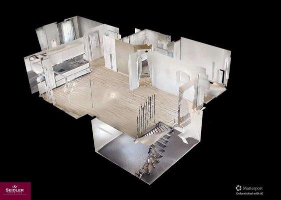 3D-Ansicht des Grundrisses