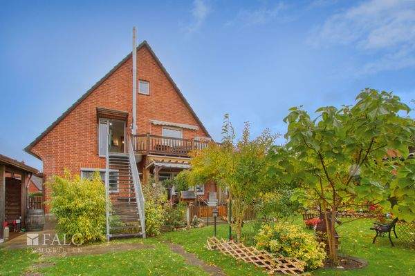 Außentreppe OG / Ansicht vom Garten