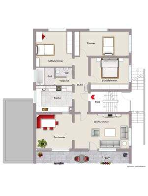 Grundriss Erdgeschoss