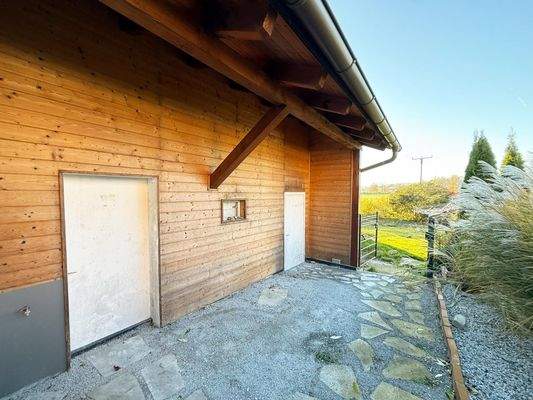 Aussenaufnahme Anbau