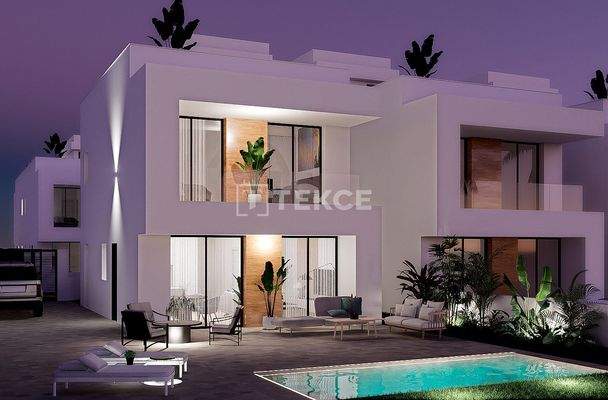 Sophisticated Modern Villas with Private Pools in La Zenia Spain
