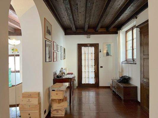 historisches Haus in Cividale del Friuli mit Garten und Panoramablick