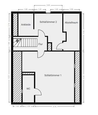 Grundriss Dachgeschoss