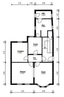 Grundriss Erdgeschoss