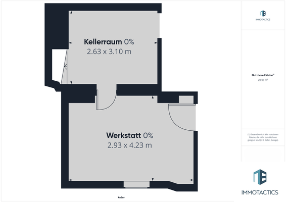 Grundrisse Giraffe Keller