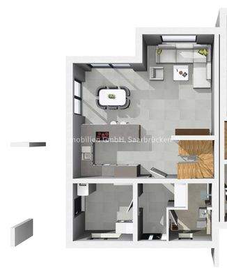 Visualisierung Erdgeschoss