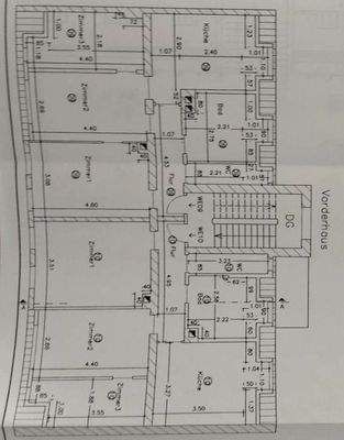 Grundriss Vorderhaus DG