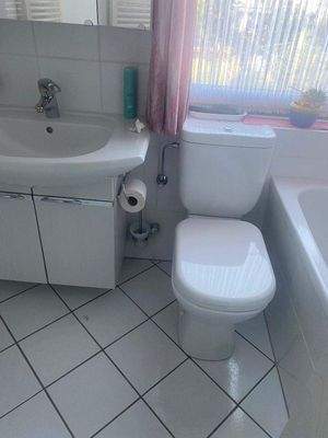 Vollbad im Obergeschoss 