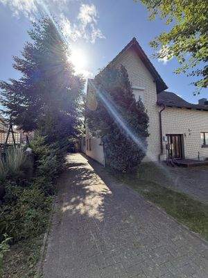 Seitenansicht zum Anbau