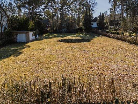 The property from the street