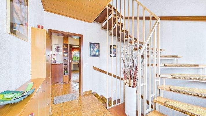 freundlicher Eingangsbereich