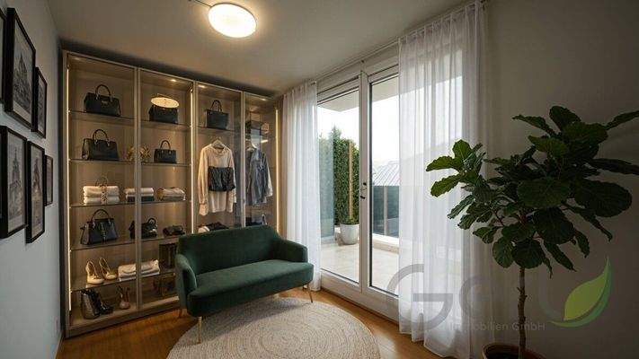 Zimmer 2 - Garderobe KI