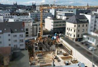 DomQuartier Baustelle März
