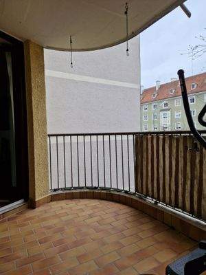 Balkon Teilansicht