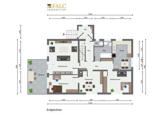Grundriss Erdgeschoss