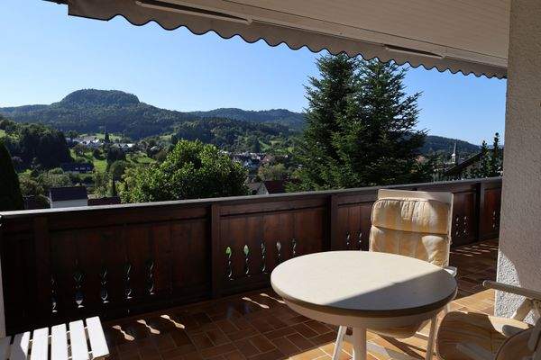 Balkon mit Aussicht