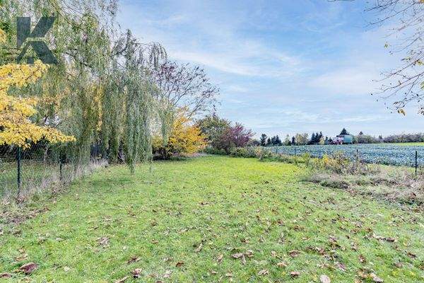 Garten direkt am Feld