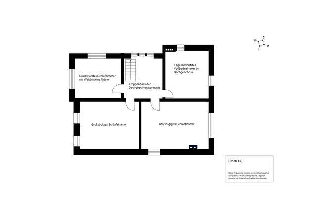 Grundriss Dachgeschoss
