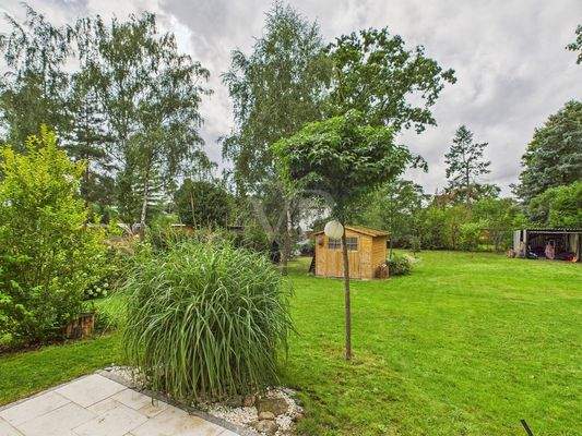 Perfekte Süd-West-Ausrichtung