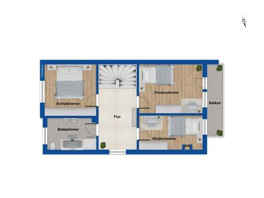 Grundriss - Obergeschoss