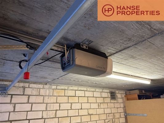 Garagentor mit Elektronatrieb