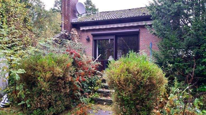 Haus Terrassenansicht