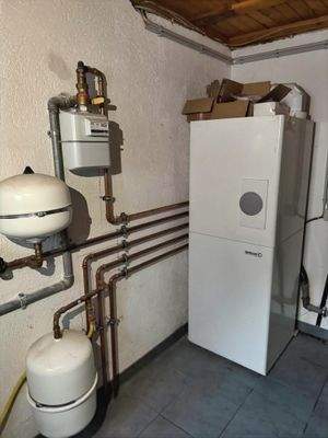 Gaszentralheizung aus dem Jahre ca. 2010