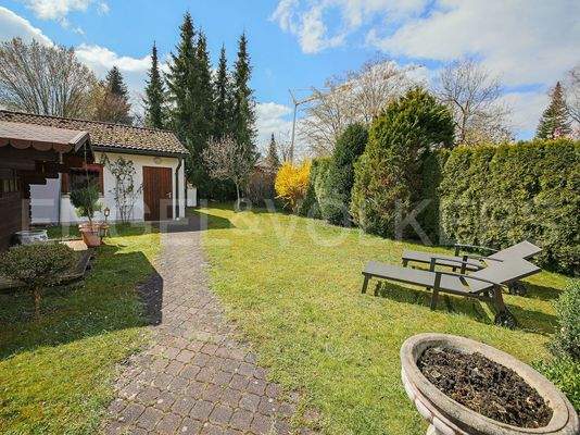 Uneinsehbarer Garten