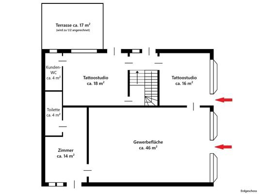 Grundriss Erdgeschoss