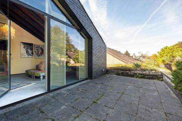 Terrasse am Schlafzimmer