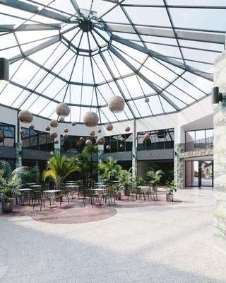 Rotunde_Leuchte Schwarz