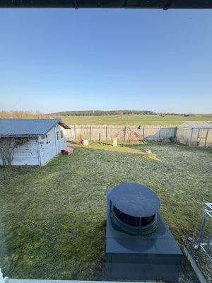 Ausblick von der Küche Wohnung EG
