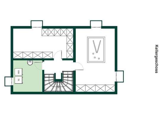Grundriss Kellergschoss