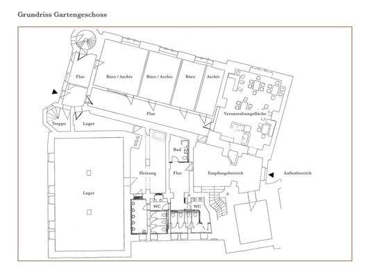 Grundriss Gartengeschoss