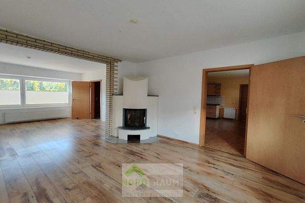 Wohnraum mit Kaminofen