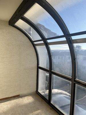 Balkon mit Wintergarten