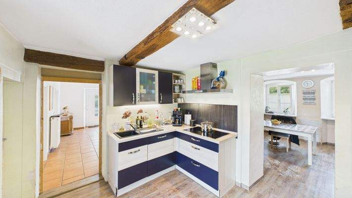 1. Wohneinheit Erdgeschoss - Küchenzeile