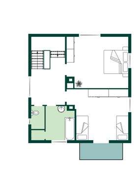 Grundriss Obergeschoss