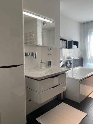 Blick ins Bad Erdgeschoß