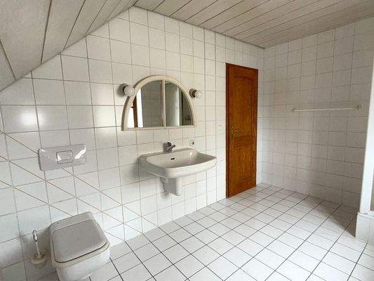 Badezimmer Dachgeschoss
