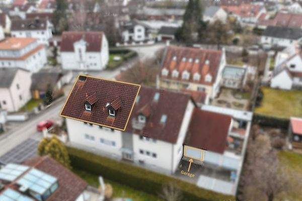 Außenansicht + Garage